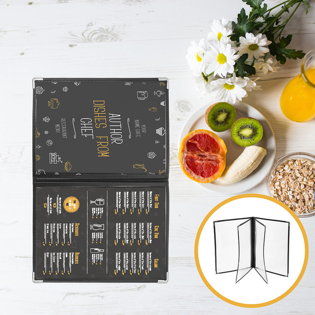 2Pcs Clear Menu Covers Restaur - огляд і ціна Home Cooking Easy Recipes