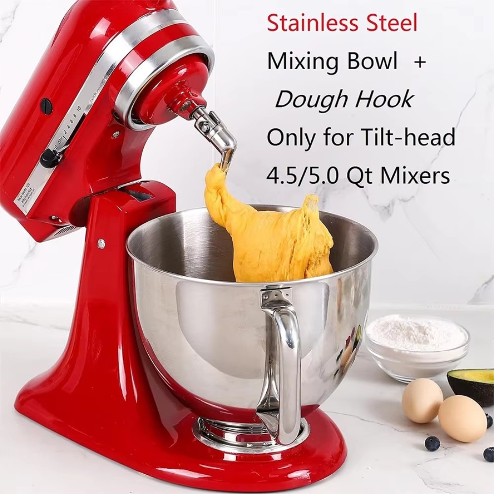 4.5-5 QT Mixer Bowl Stainless  - огляд і ціна Kitchenaid Mixer Artisan 5Qt