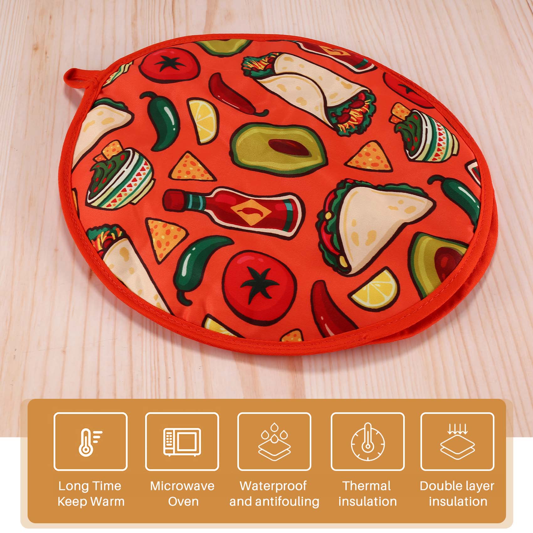 ABRE-12Inch Cloth Bag For Burr - огляд і ціна Tortilla Warmer Cloth