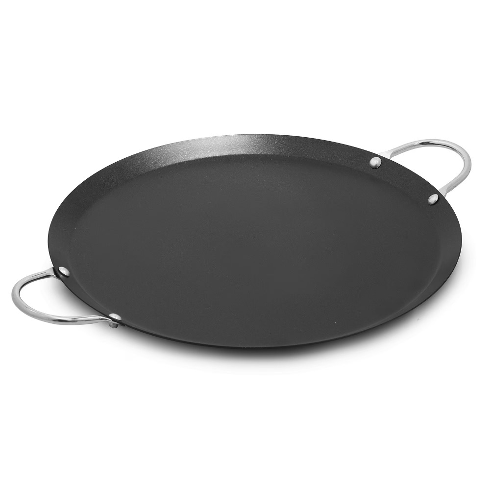 9in Carbon Steel Nonstick Roun - огляд і ціна Comal Griddle Round