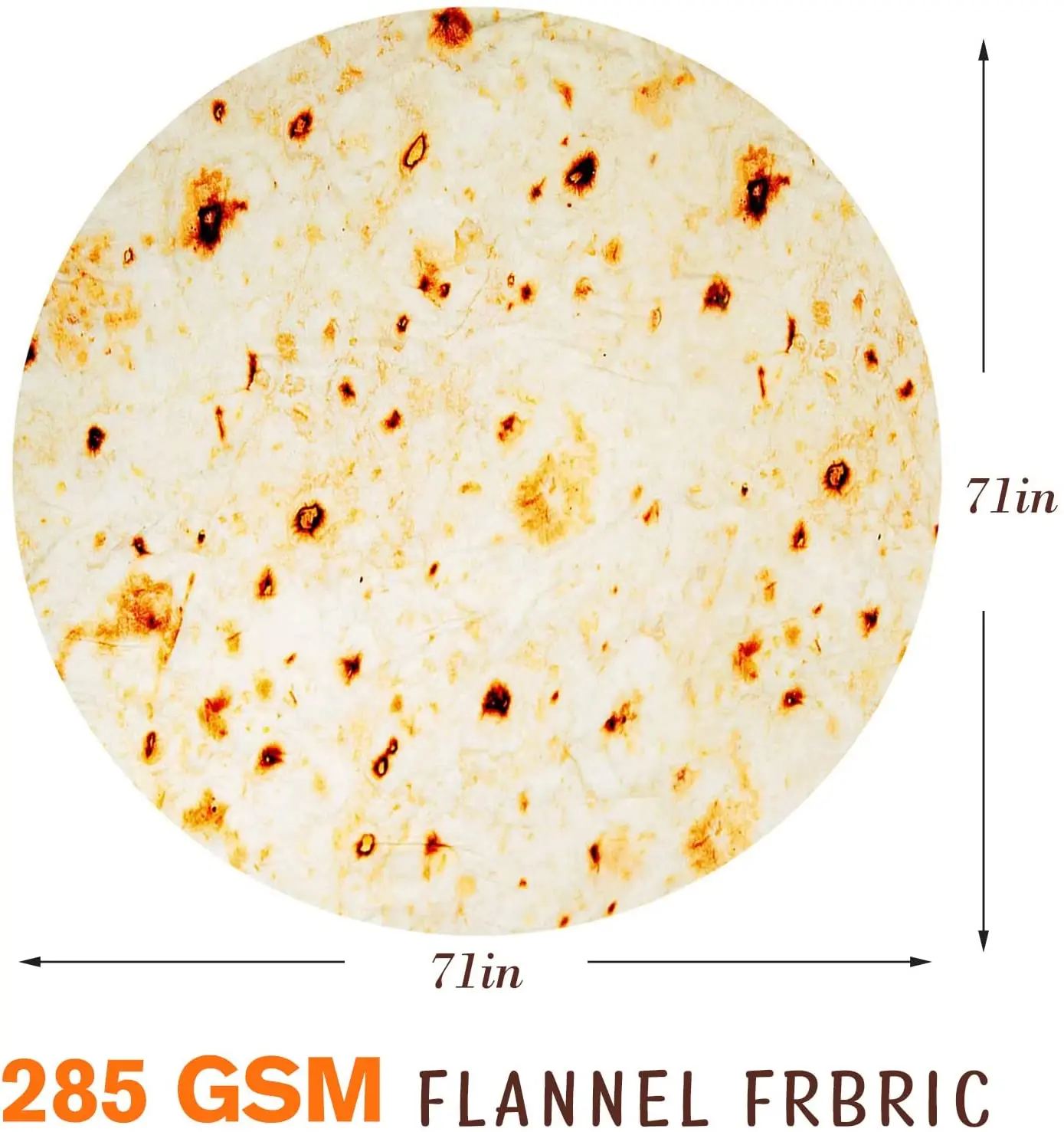 Super Soft Warm Flannel Burrit - огляд і ціна Tortilla Warmer Cloth