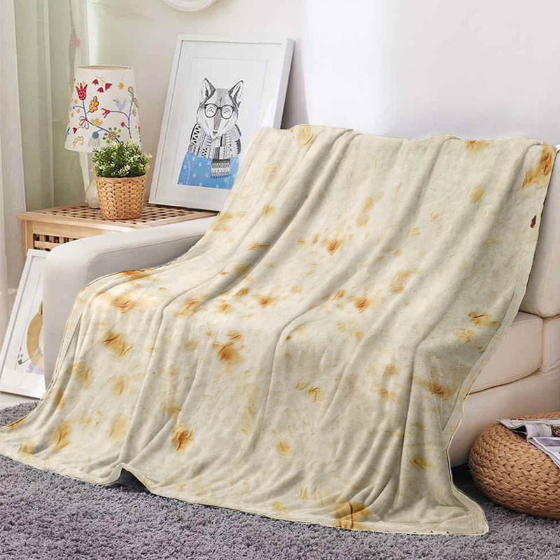 Flannel Blanket Funny Corn Tor - огляд і ціна Tortilla Warmer Cloth