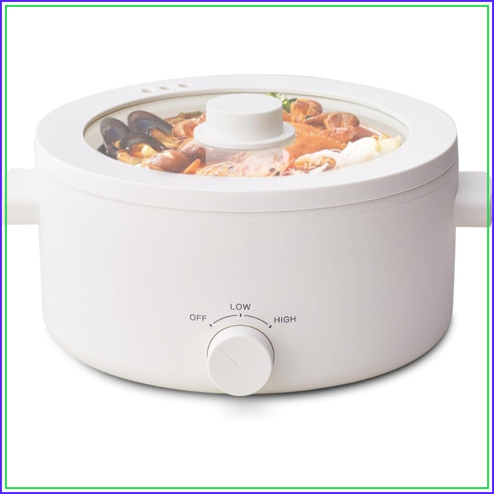 Electric Hot Pot, 3L Portable  - огляд і ціна Hot Pot Portable Dual
