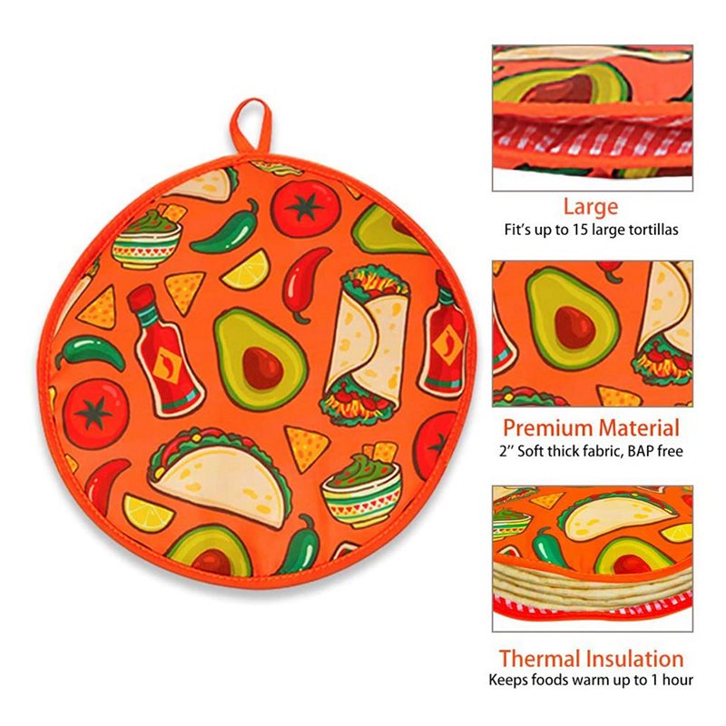 CQMF-4Pcs 12Inch Cloth Bag For - огляд і ціна Tortilla Warmer Cloth