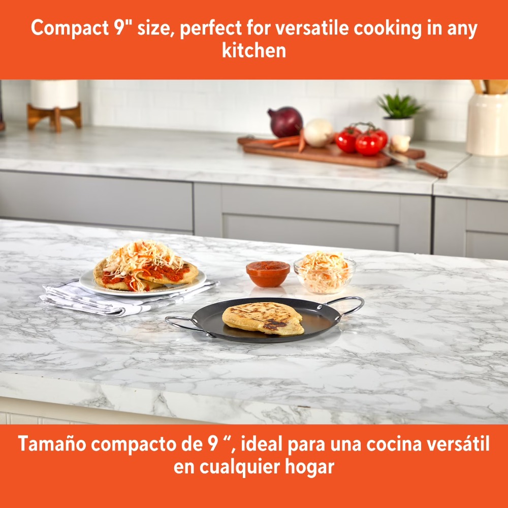 Carbon Steel Nonstick Round Co - огляд і ціна Comal Griddle Round