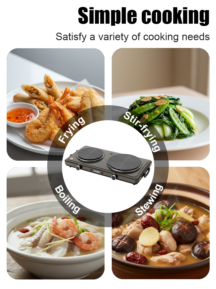 Sonifer SF-3071 Double Electri - огляд і ціна Hot Pot Portable Dual
