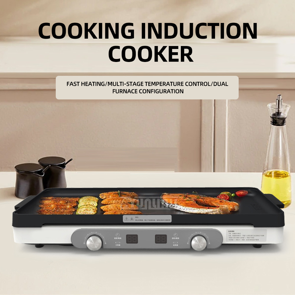 Double Induction Cooker Kitche - огляд і ціна Hot Pot Portable Dual