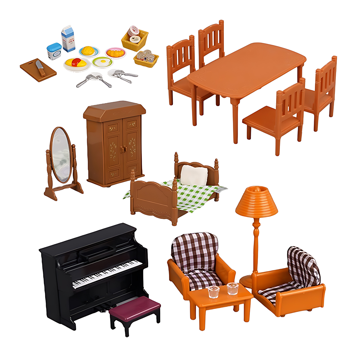 Miniature Furniture 1:12 Dollh - огляд і ціна Home Cooking Kitchen